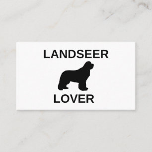 landseer lover business card