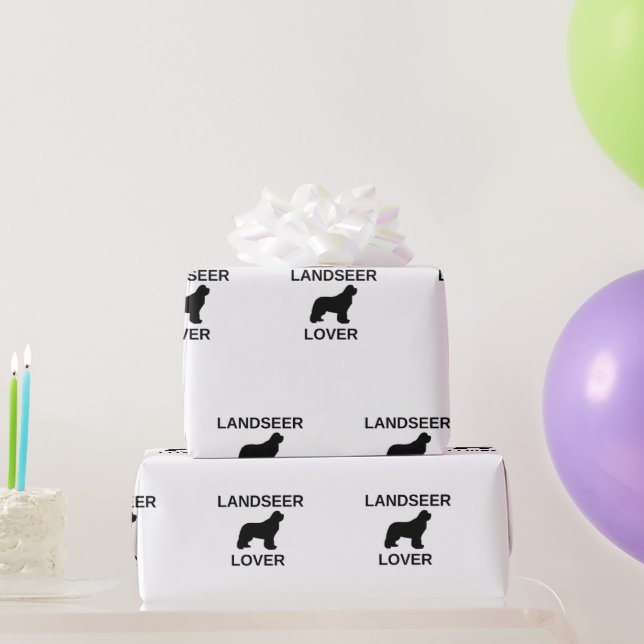 landseer lover wrapping paper (Party Gifts)