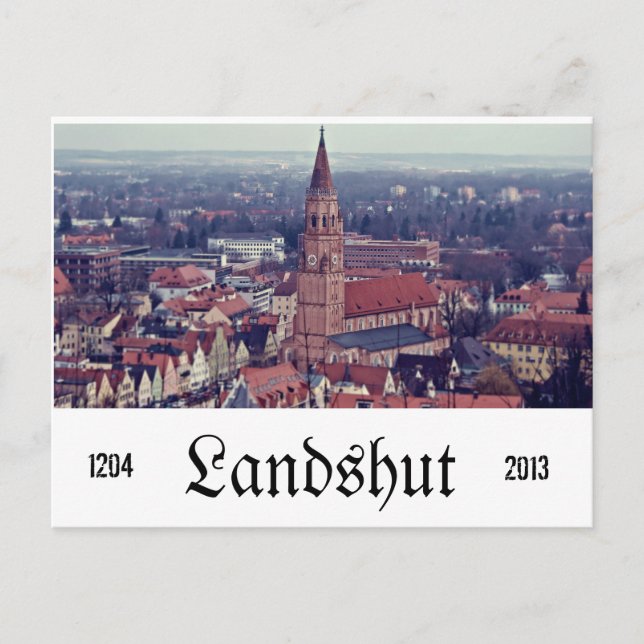Landshut Postcard (Front)