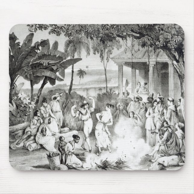 Landu Dance Mouse Pad (Front)