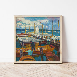 Landungssteg am Wannsee   Philipp Franck Poster