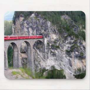Landwasser Viaduct in Switzerland Mouse Pad