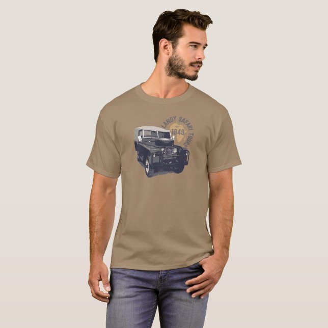 Landy Safari Tours T-Shirt (Front Full)