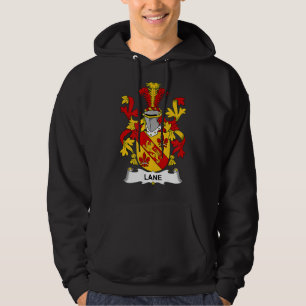 Lane Coat of Arms Family Crest Hoodie