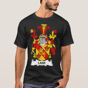 Lane Coat of Arms  Family Crest  T-Shirt