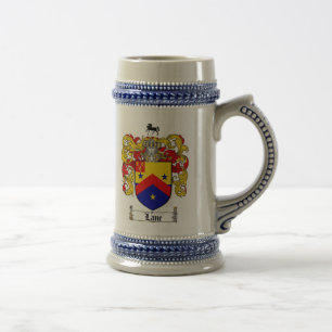 Lane Coat of Arms Stein / Lane Family Crest Stein