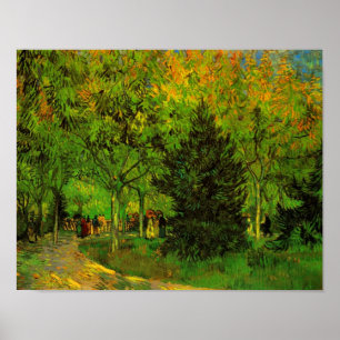 Lane Public Garden Arles Van Gogh Fine Art Poster