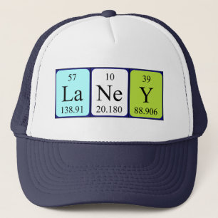 Laney periodic table name hat