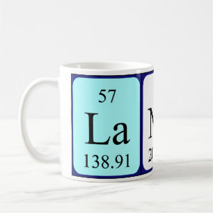 Laney periodic table name mug