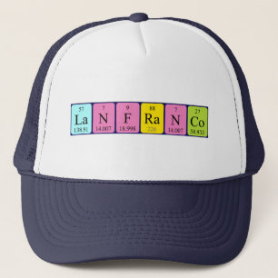 Lanfranco periodic table name hat