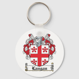 Langan Family Crest Key Ring