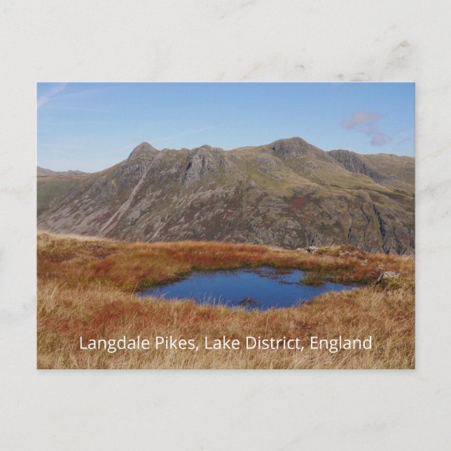 Langdale Pikes Postcard (Front)