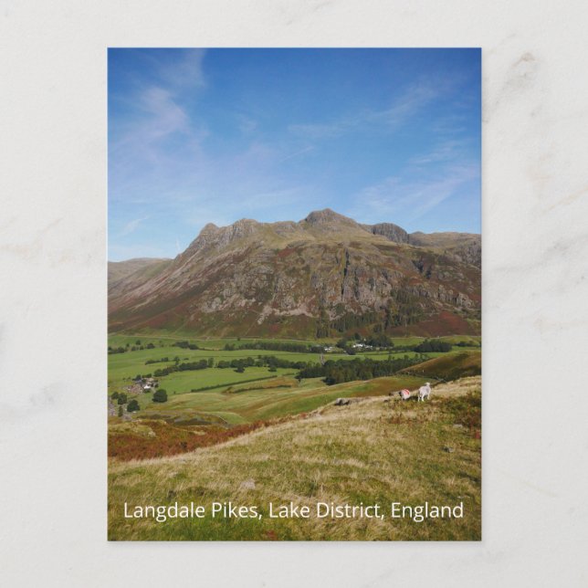 Langdale Pikes Postcard (Front)