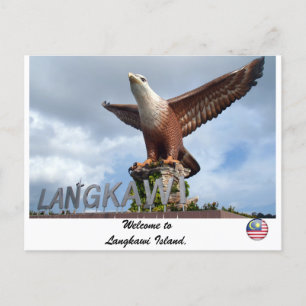 langkawi island postcard