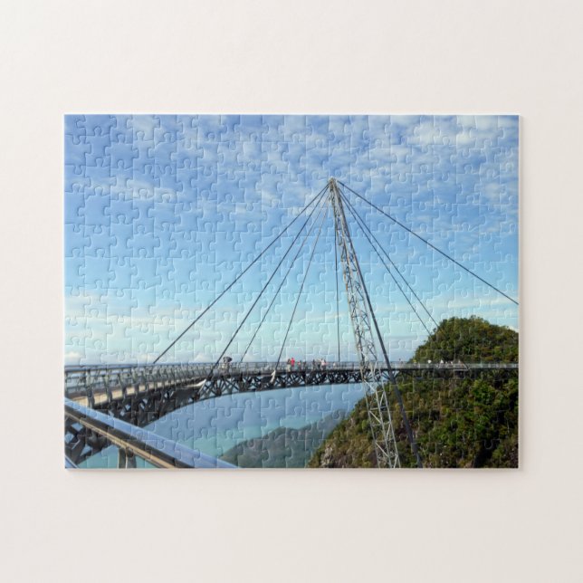 Langkawi Suspension Bridge Malaysia. Jigsaw Puzzle (Horizontal)