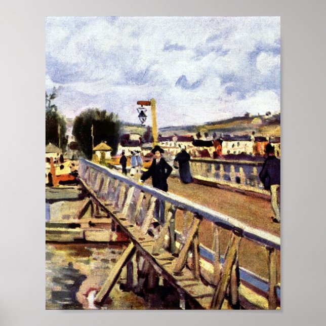 Langland Bay by Alfred Sisley Poster (Front)