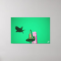 Langley Crow on Light Post Series #7