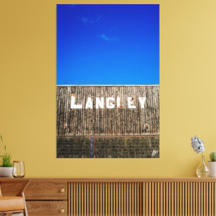 Langley Downtown #2 Canvas Print