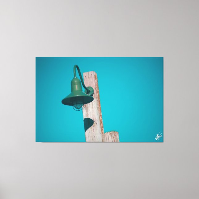  Langley Light Post Series #12 Canvas Print (Front)