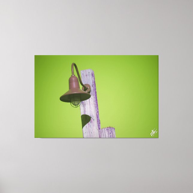 Langley Light Post Series #2 Canvas Print (Front)