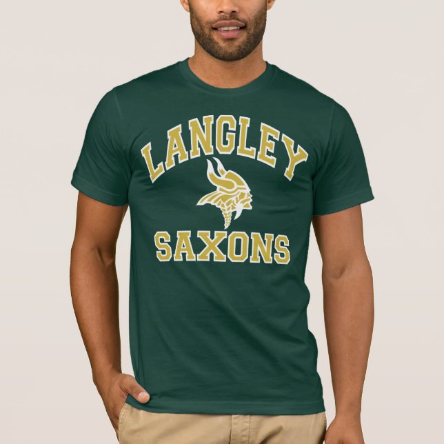 Langley Saxons T-Shirt (Front)