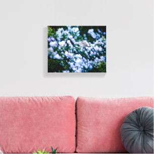 Langley Waterfront Flower Cluster Photography Canvas Print