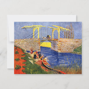 Langlois Bridge at Arles by Vincent van Gogh