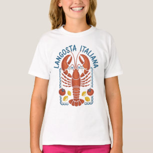 Langosta Italiana Vintage Lobster & Seafood  T-Shirt