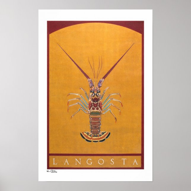 Langosta Posters, Prints and Frames (Front)