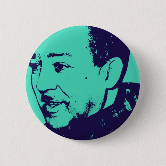 Langston Hughes 6 Cm Round Badge (Front)