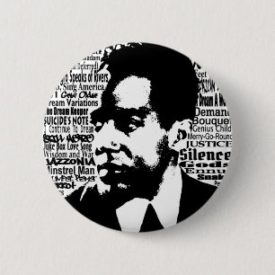Langston Hughes Button