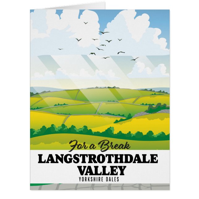 Langstrothdale valley Yorkshire Dales (Front)
