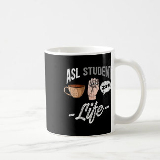 Language Attire Deaf Awareness Asl Student Fun Gif Coffee Mug