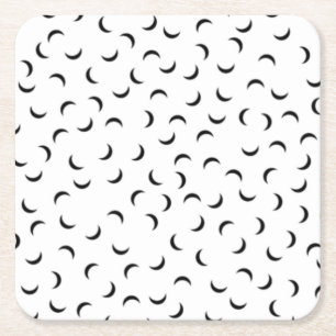 Language, Carbon Grey Paper Coaster