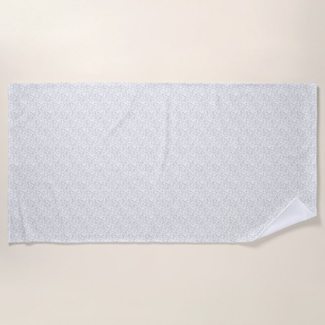 language Design Five Beach Towel (Front)