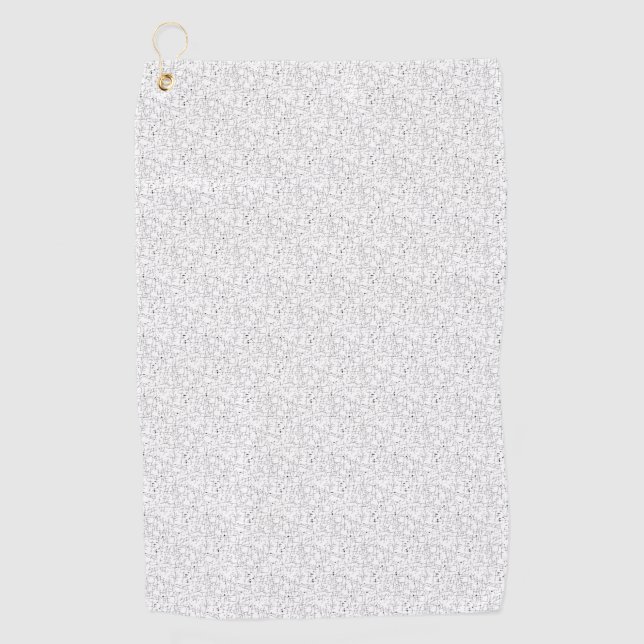 language Design Five Golf Towel (Front)