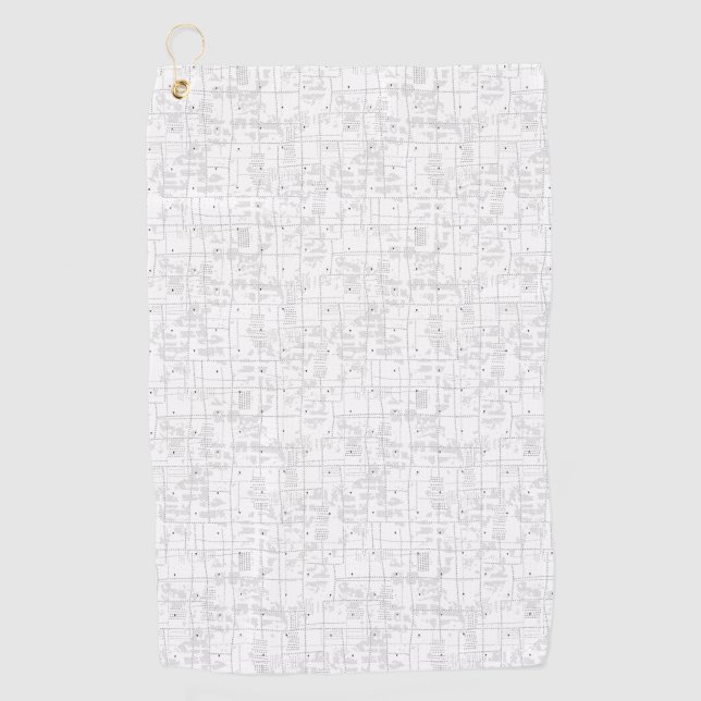 language Design Thirty Four Golf Towel (Front)