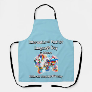Language Diversity. International Mother Language  Apron