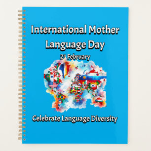 Language Diversity. International Mother Language Planner