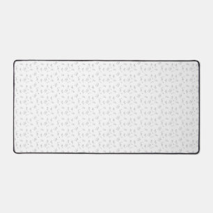 Language, Dove Grey Desk Mat
