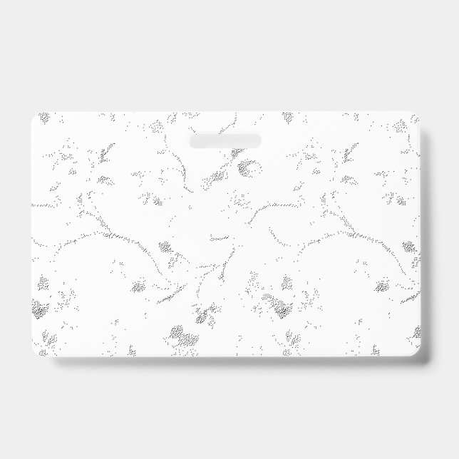 Language, Grey Cloud ID Badge (Front)