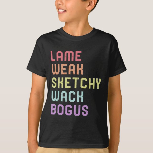 Language Lame Weak Asl Slang Tee Deaf Awareness Mo (Front)