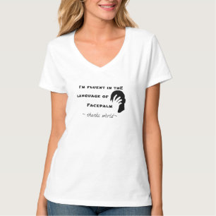Language of Facepalm T-Shirt