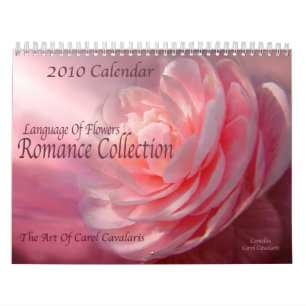 Language Of Flowers - Romance Collection Calendar