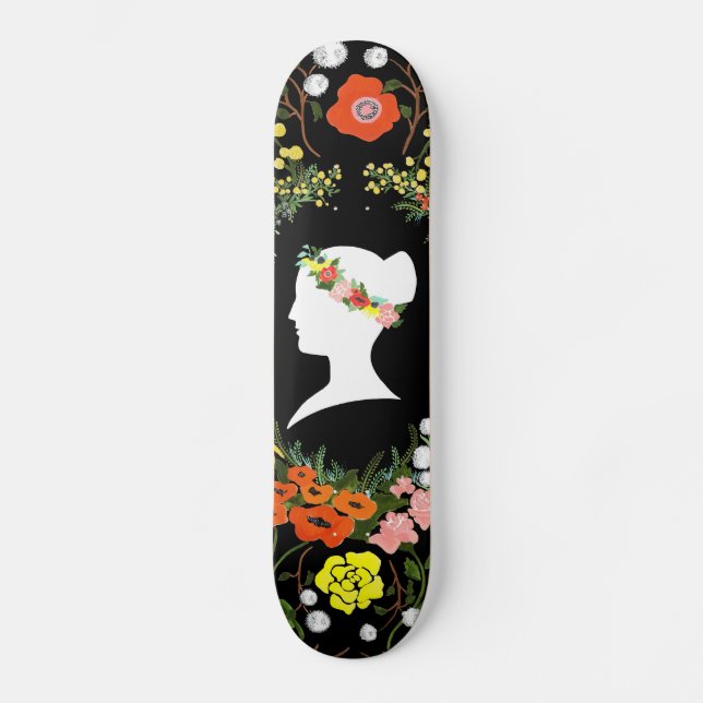Language of Flowers skateboard (Front)