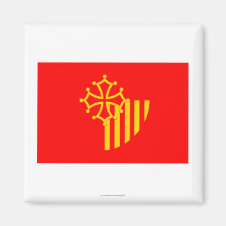 Languedoc-Roussillon flag Magnet