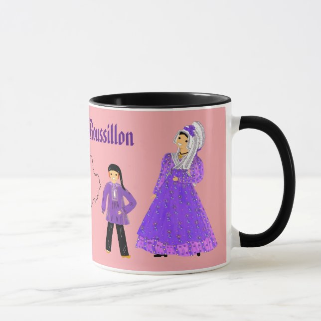 Languedoc-Roussillon, France Mug (Right)