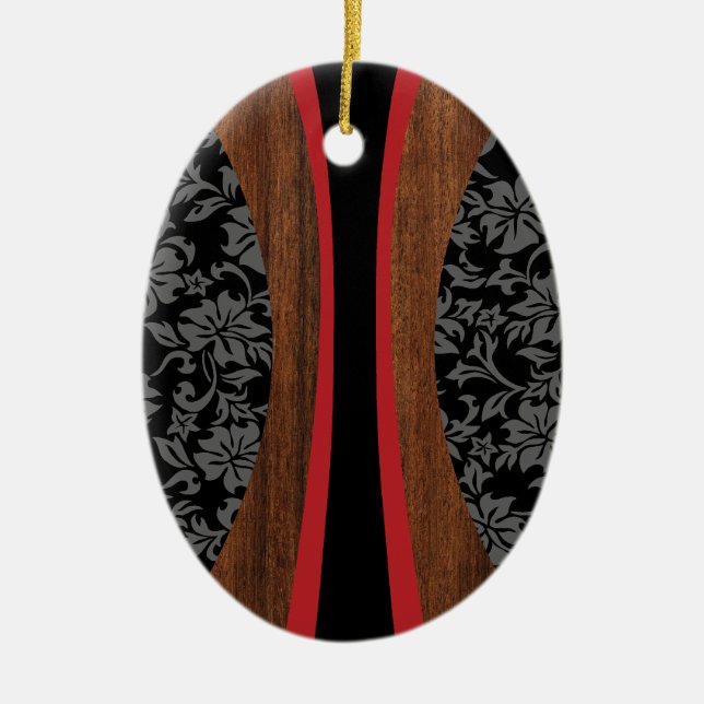 Laniakea Hawaiian Surfboard Ornament (Front)