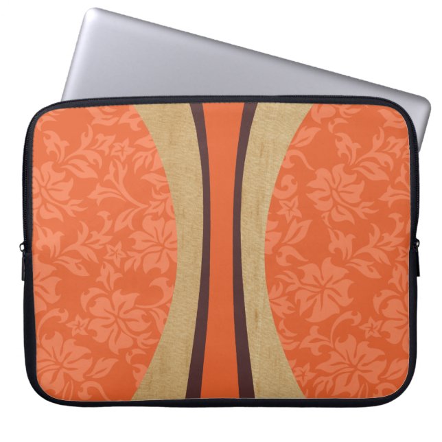 Laniakea Surfboard Hawaiian Neoprene Wetsuit Laptop Sleeve (Front)