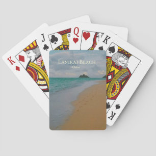 Lanikai Beach, Oahu, Hawaii Playing Cards